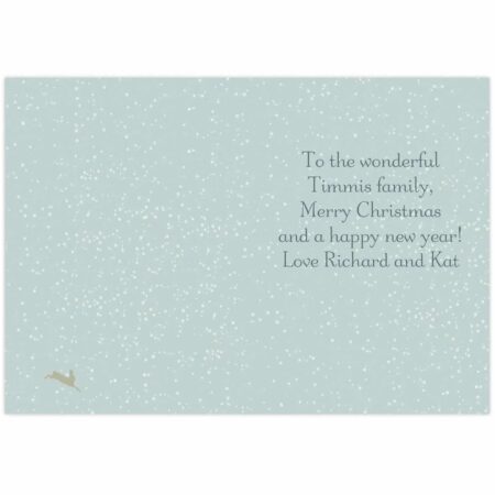 Personalised A Winter’s Night Card: 2 - Greeting Cards By Gift Moments