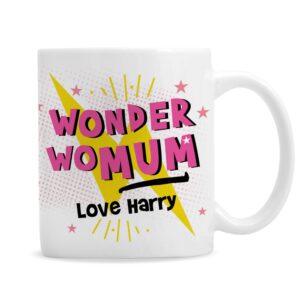 Personalised Wonder WoMum Mug: 3 - Mugs By Gift Moments