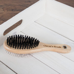 Personalised Wooden Dog Brush: 5 - Pet Products By Gift Moments