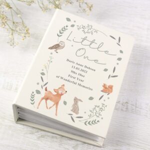 Personalised Woodland Animals 6x4 Photo Album with Sleeves: 3 - Photo Albums By Gift Moments