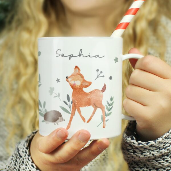 Personalised Woodland Animals Mug: 1 - Mugs By Gift Moments