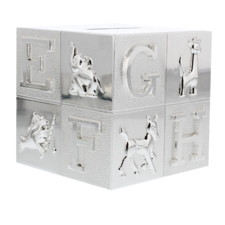 Personalised Woodland Fox ABC Money Box: 4 - Money Boxes By Gift Moments
