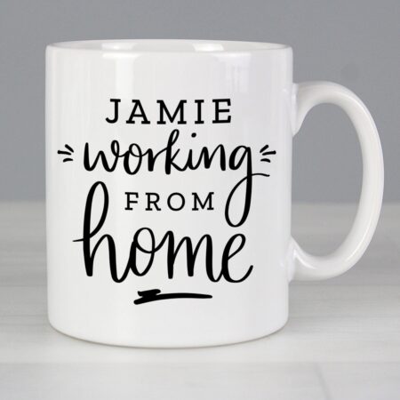 Personalised Working From Home Mug: 2 - Mugs By Gift Moments