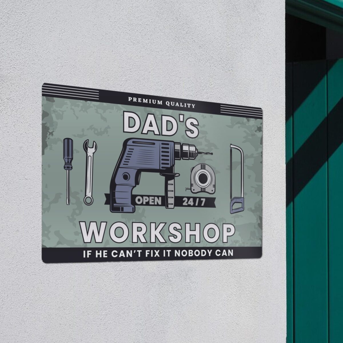 Personalised Workshop Metal Sign: 4 - Signs & Plaques By Gift Moments