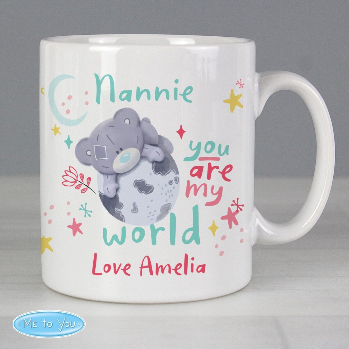 Personalised You Are My World Me To You Mug: 3 - Mugs