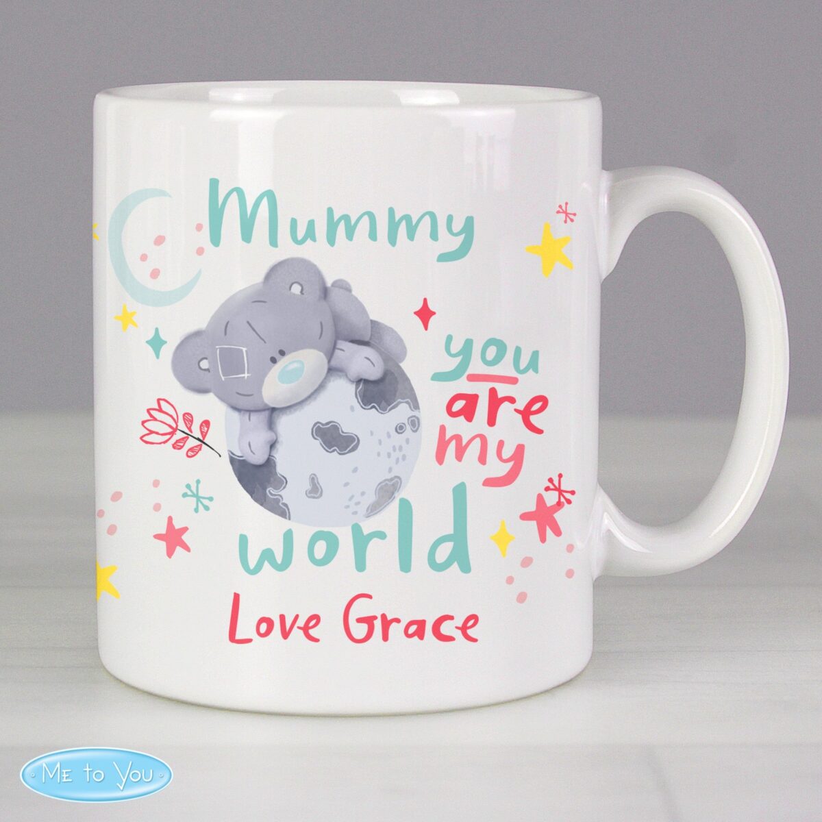 Personalised You Are My World Me To You Mug: 1 - Mugs