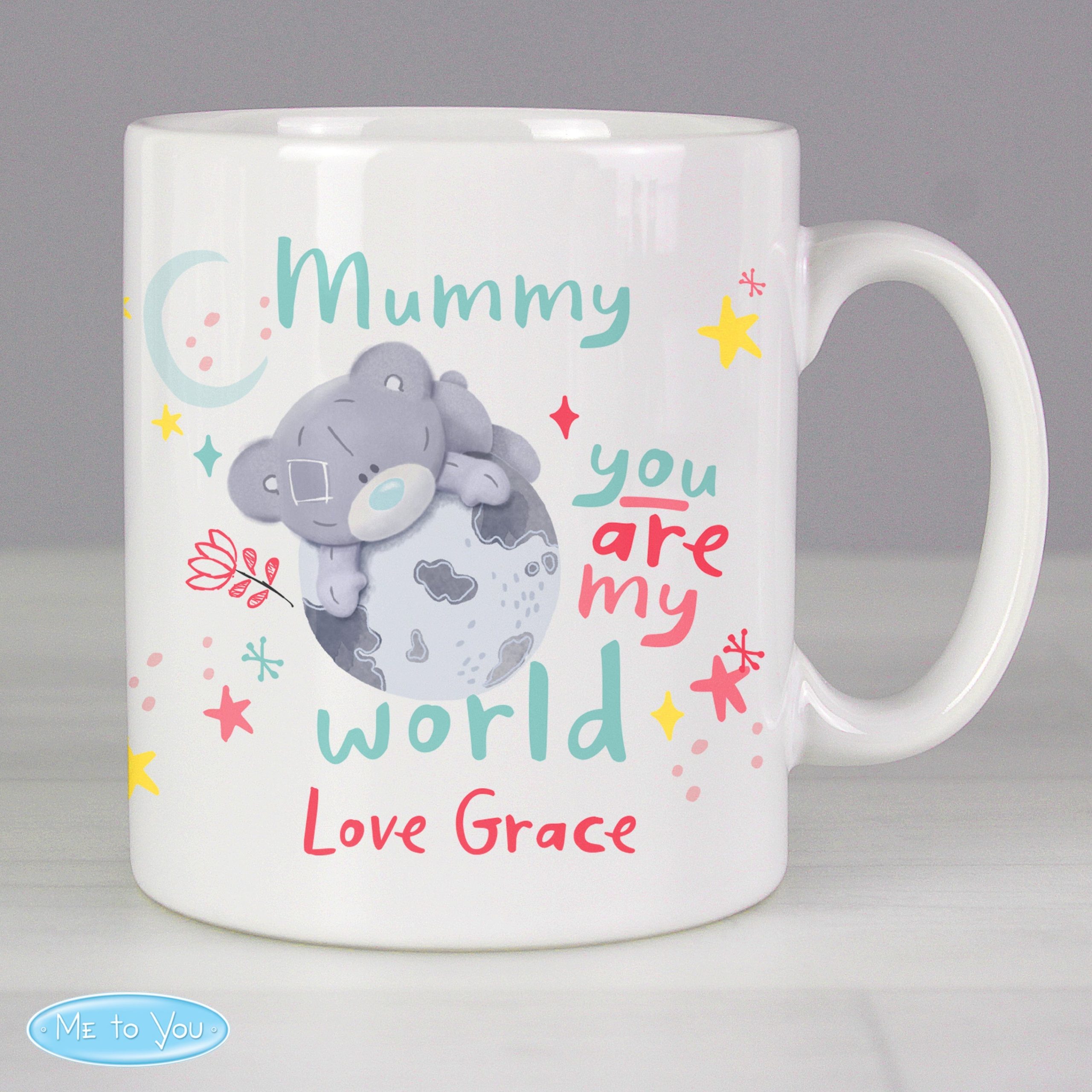 Personalised You Are My World Me To You Mug: 1 - Mugs