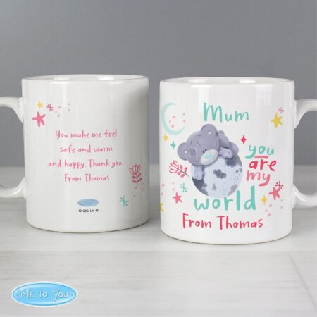 Personalised You Are My World Me To You Mug: 5 - Mugs