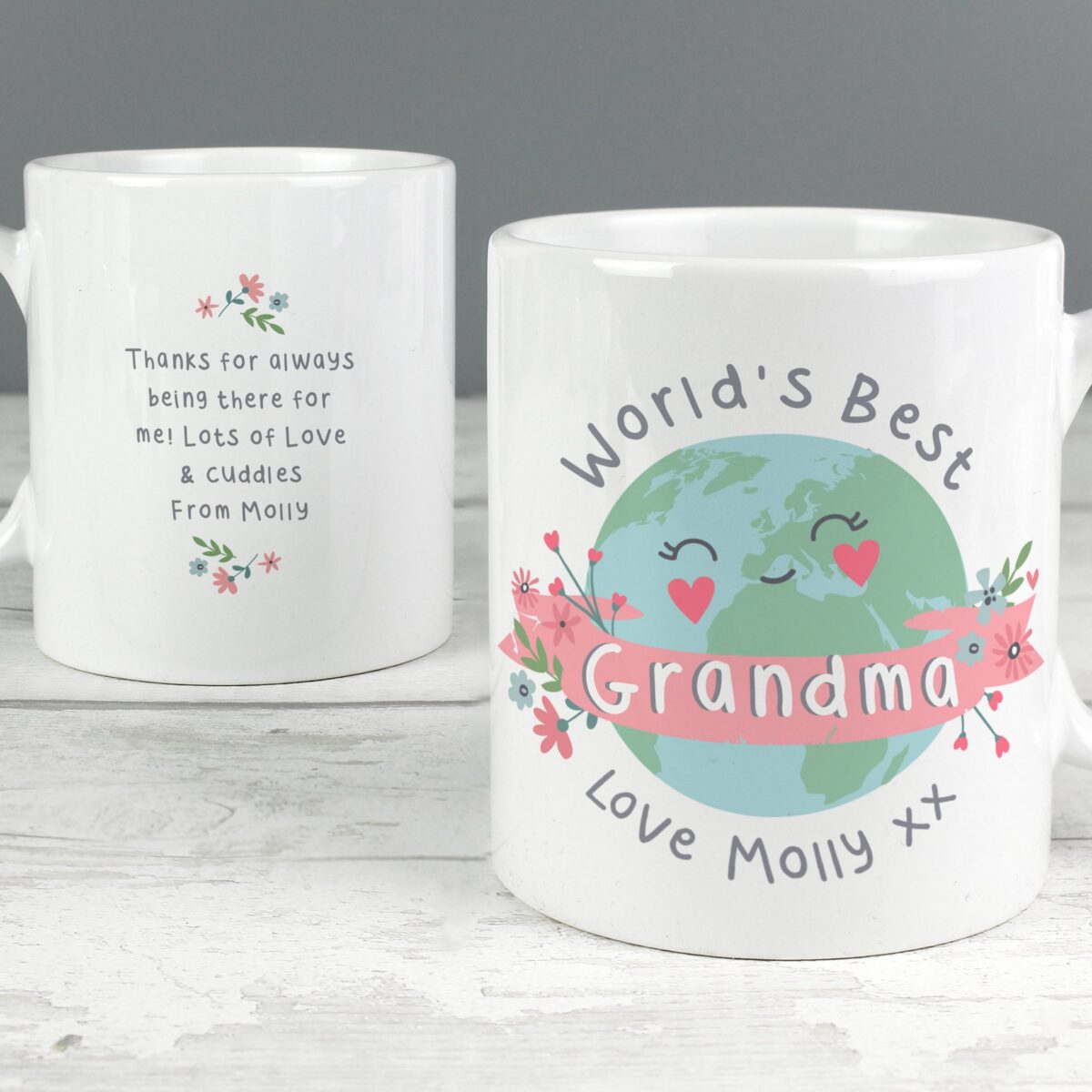 Personalised Worlds Best Mug: 4 - Mugs By Gift Moments