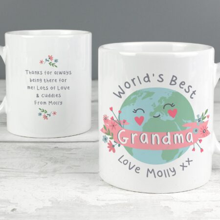 Personalised Worlds Best Mug: 4 - Mugs By Gift Moments