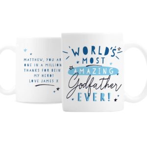 Personalised World’s Most Amazing Godfather Mug: 4 - Mugs By Gift Moments