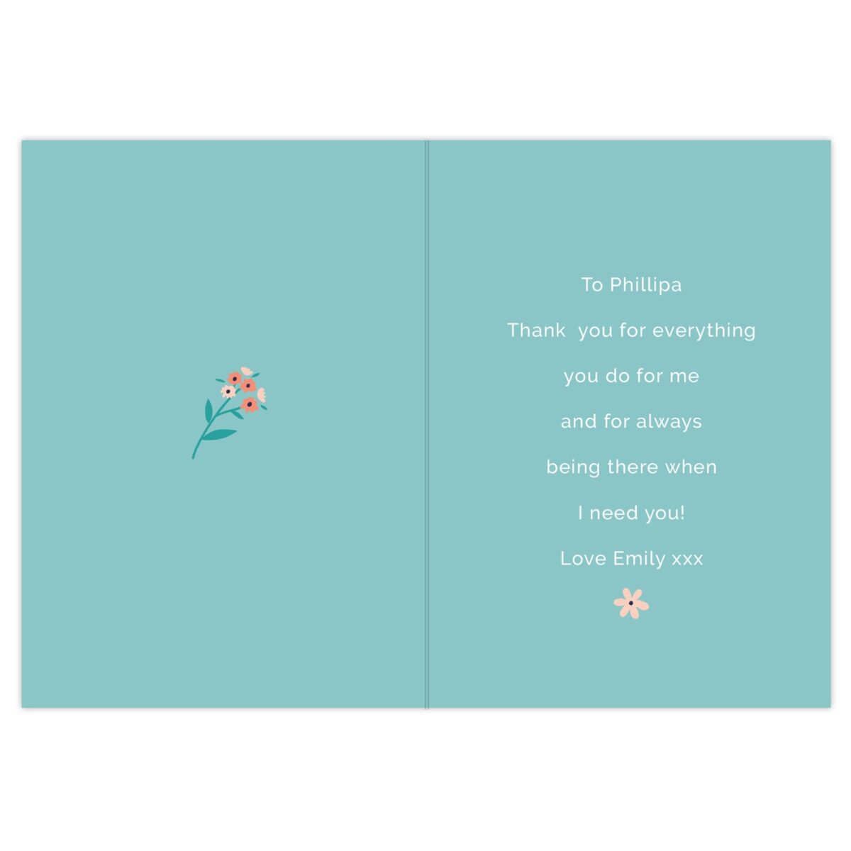 Personalised You’re Like A Mum To Me Card: 3 - Greeting Cards By Gift Moments