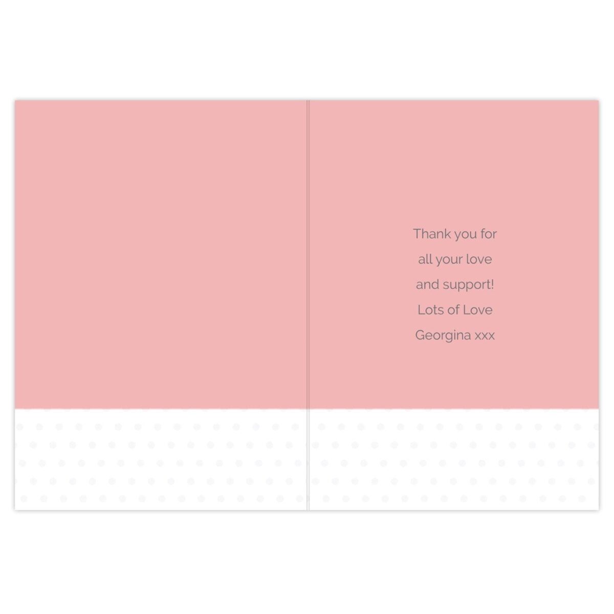 Personalised youre like mum me card