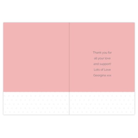Personalised youre like mum me card