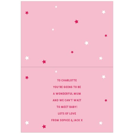 Personalised Yummy Scrummy Mummy To Be Card: 3 - Greeting Cards By Gift Moments