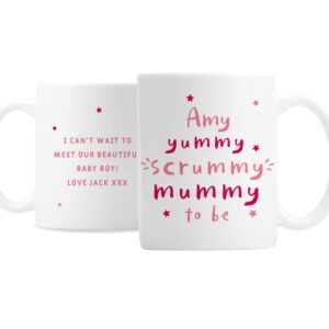Personalised Yummy Scrummy Mummy To Be Mug: 4 - Mugs By Gift Moments