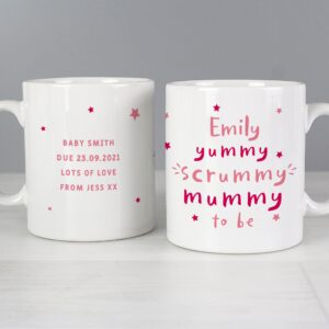 Personalised Yummy Scrummy Mummy To Be Mug: 2 - Mugs By Gift Moments