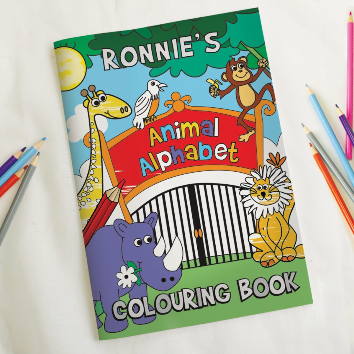 Personalised Zoo Colouring Book: 1 - Books By Gift Moments