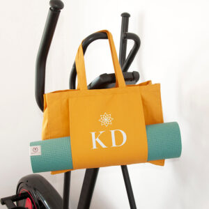 Personalized Organic Yoga Tote Bags: 1 - Bags By Gift Moments