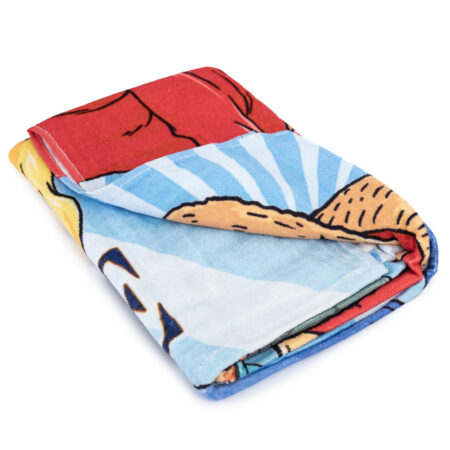 Piece straw hat crew beach towel