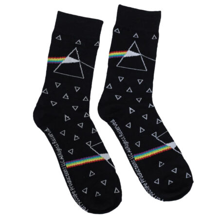 Pink floyd dark side mug socks set
