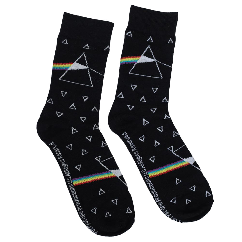 Pink floyd dark side mug socks set