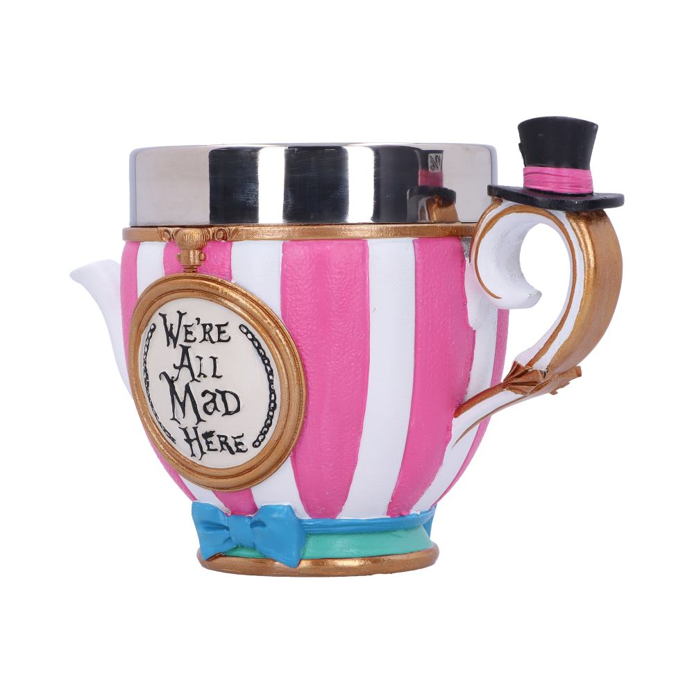Pinkys up mad hatter cup 11cm