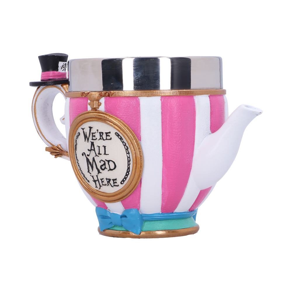 Pinkys up mad hatter cup 11cm