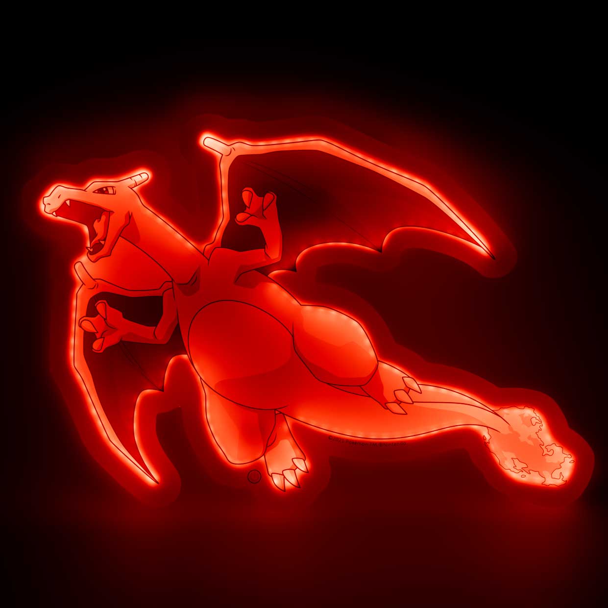 Pokémon Charizard Wall Lamp: 1 - Lighting By Pokemon