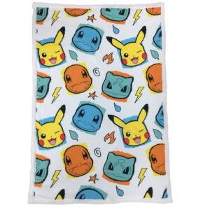 Pokémon Faces Blanket 100x150cm: 2 - Blankets By Pokemon
