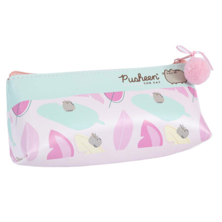 Pusheen Colourful Leaf Pencil Case: 2 - Pencil Cases & Sets By Pusheen