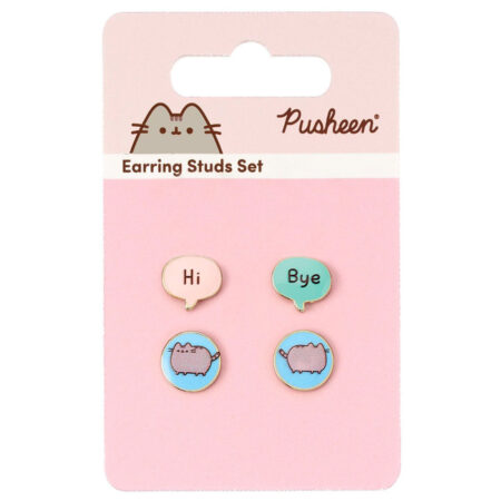Pusheen Stud Earrings Set: 3 - Jewellery By Pusheen