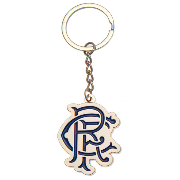 Rangers FC Scroll Crest Keyring: 1 - Keyrings By Rangers
