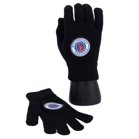 Rangers FC Junior Knitted Gloves: 1 - Gloves By Rangers