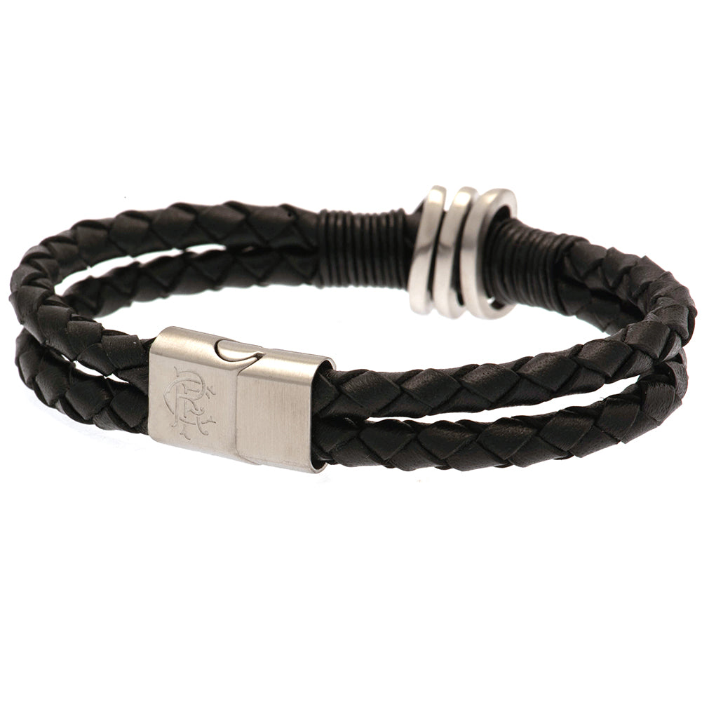 Rangers FC Leather Bracelet: 3 - Jewellery By Rangers