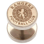 Rangers FC Ready Crest Stainless Steel Stud Earring: 1 - Jewellery By Rangers