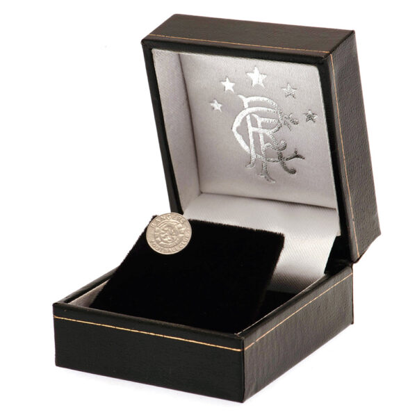 Rangers FC Ready Crest Sterling Silver Stud Earring: 1 - Jewellery By Rangers