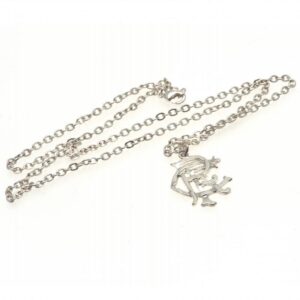 Rangers FC Silver Plated Pendant & Chain XL: 2 - Jewellery By Rangers