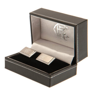 Rangers FC Stainless Steel Cufflinks: 1 - Cufflinks & Tie Slides By Rangers