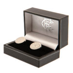 Rangers FC Stainless Steel Formed Ready Crest Cufflinks: 1 - Cufflinks & Tie Slides By Rangers