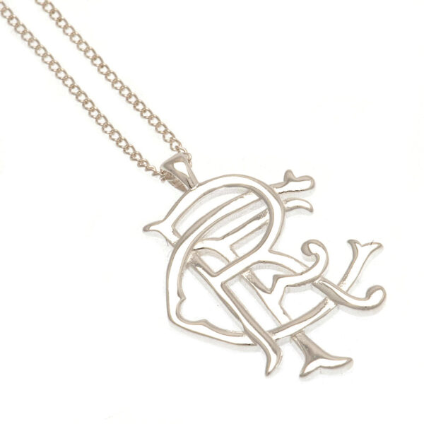 Rangers FC Sterling Silver Pendant & Chain Fixed: 2 - Jewellery By Rangers