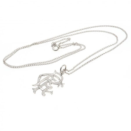 Rangers FC Sterling Silver Pendant & Chain Medium: 3 - Jewellery By Rangers