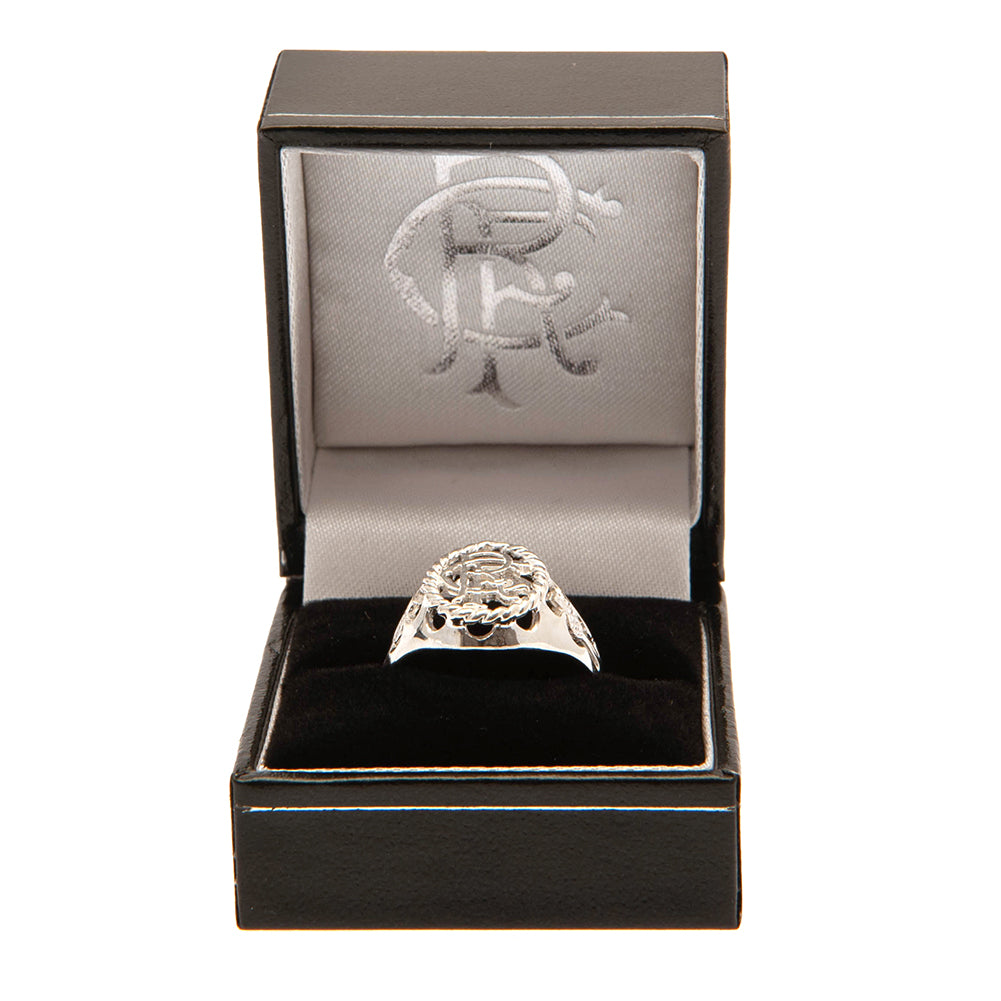 Rangers FC Sterling Silver Ring Medium: 2 - Jewellery By Rangers