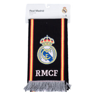 Real Madrid FC Black Scarf: 4 - Scarves By Real Madrid