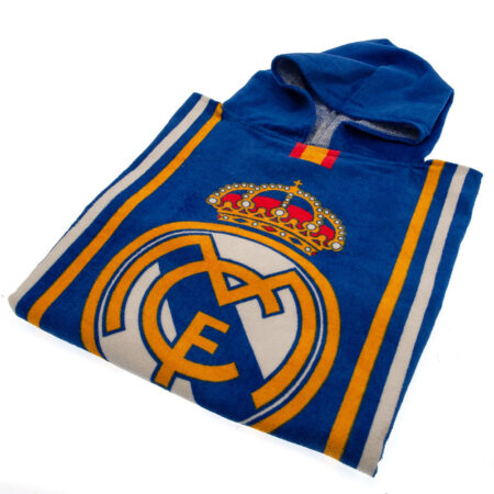 Real Madrid FC Kids Hooded Poncho: 1 - Towels By Real Madrid