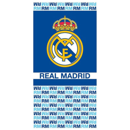 Real madrid fc text towel