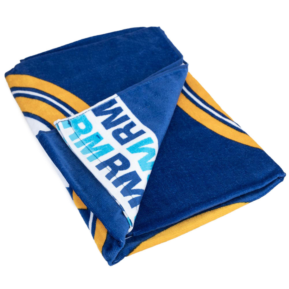 Real madrid fc text towel