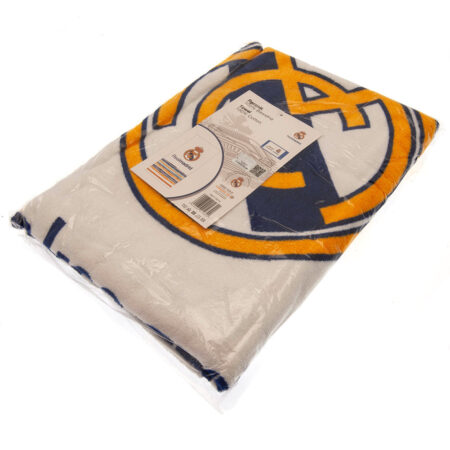 Real Madrid FC White Towel: 3 - Towels By Real Madrid