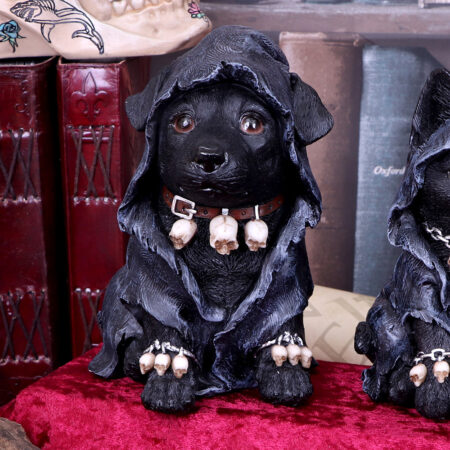 Reapers Canine Cloaked Grim Reaper Dog Figurine: 1 - Figures & Collectables By Gift Moments