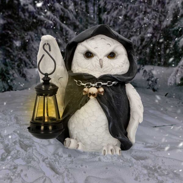 Reapers Flight Lantern Grim Reaper Owl Figurine 17cm: 1 - Figures & Collectables By Gift Moments